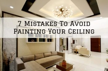 Mistakes to avoid when painting your ceiling