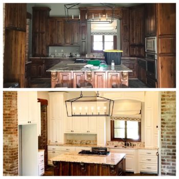 Before & After Kitchen Cabinets